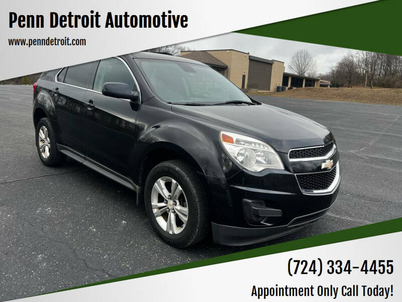 2013 Chevrolet Equinox for sale at Penn Detroit Automotive in New Kensington PA