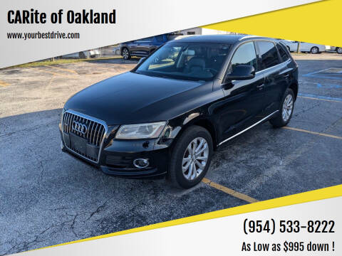 2014 Audi Q5 for sale at CARite of Oakland in Oakland Park FL