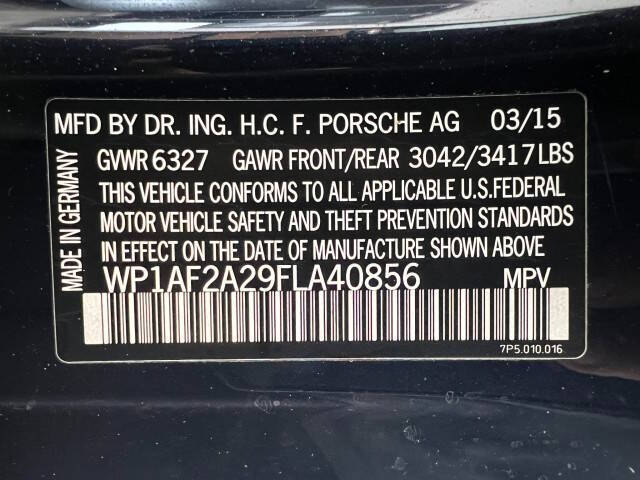 2015 Porsche Cayenne Diesel
