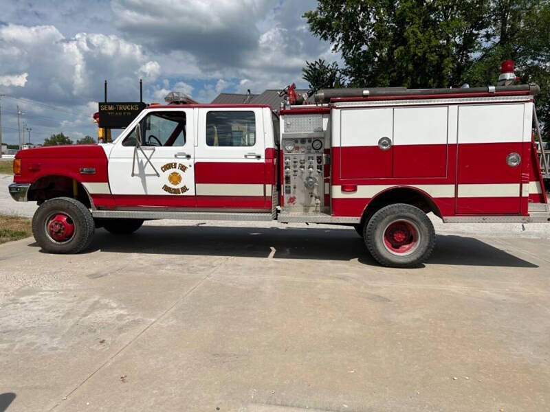 1991 FORD F450 SD DRW 4x4 Diesel Brush Fire Truck for sale at 66 Auto Center and The Dent Shop in Joplin, MO