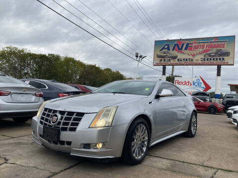 2013 Cadillac CTS for sale at ANF AUTO FINANCE in Houston TX