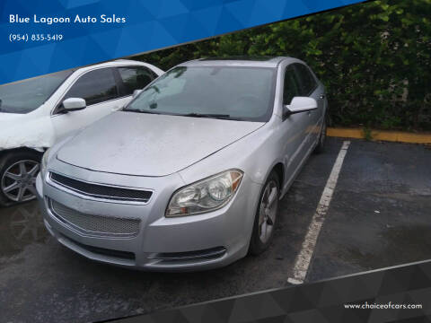 2012 Chevrolet Malibu for sale at Blue Lagoon Auto Sales in Plantation FL