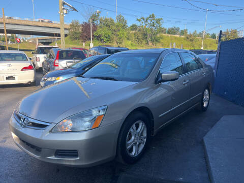 2007 Honda Accord for sale at Goodfellas auto sales LLC in Clifton NJ