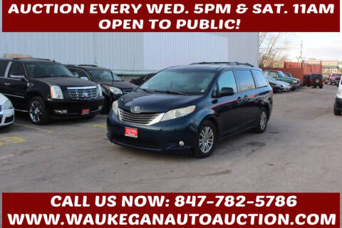 2011 Toyota Sienna for sale at Waukegan Auto Auction in Waukegan IL