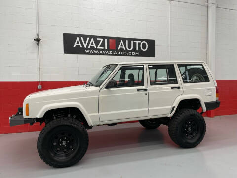 1998 Jeep Cherokee for sale at AVAZI AUTO GROUP LLC in Gaithersburg MD