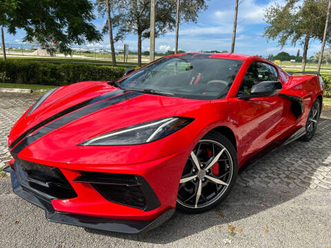 2021 Chevrolet Corvette for sale at Vogue Auto Sales in Pompano Beach FL