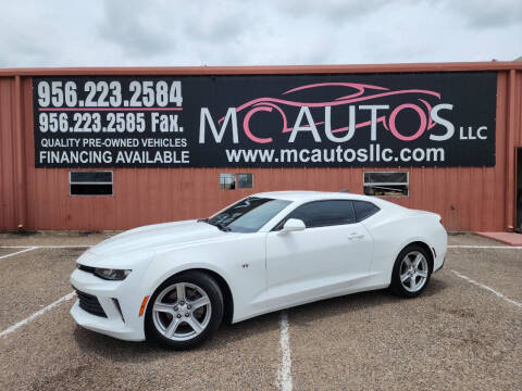 2018 Chevrolet Camaro for sale at MC Autos LLC in Pharr TX