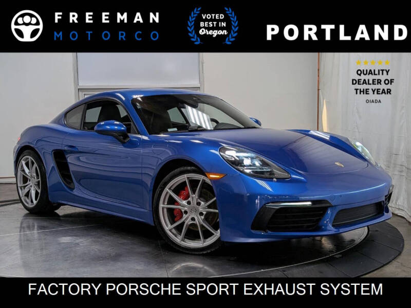 2018 Porsche 718 Cayman S