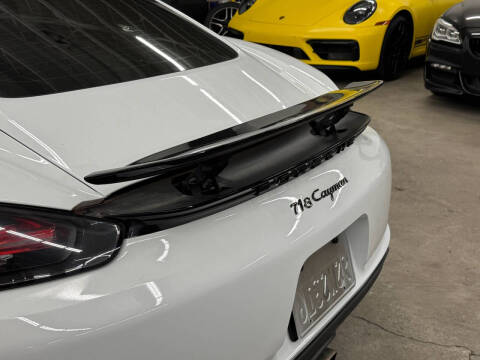 2018 Porsche 718 Cayman
