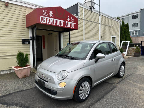 2012 FIAT 500 for sale at Champion Auto LLC in Quincy MA