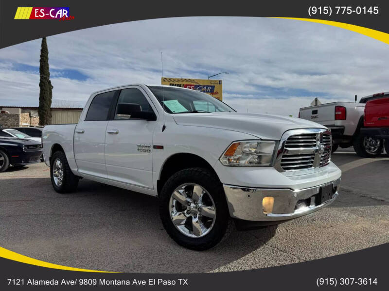 2018 RAM 1500 for sale at Escar Auto in El Paso TX