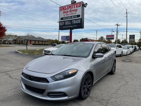 2016 Dodge Dart for sale at Unlimited Auto Group in West Chester OH