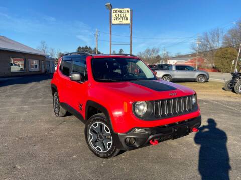 2015 Jeep Renegade for sale at Conklin Cycle Center in Binghamton NY
