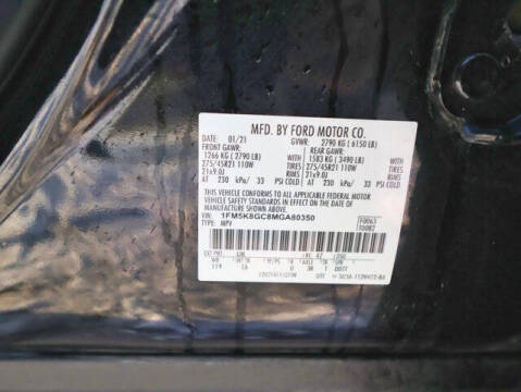 2021 Ford Explorer ST