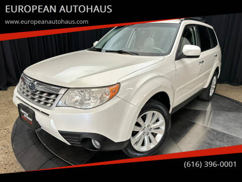 2012 Subaru Forester for sale at EUROPEAN AUTOHAUS in Holland MI