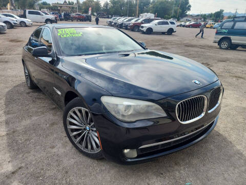 2012 BMW 7 Series for sale at Canyon View Auto Sales in Cedar City UT