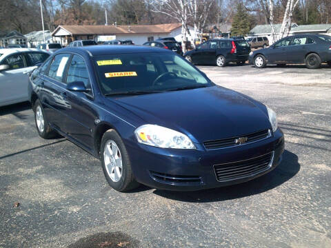 2008 Chevrolet Impala for sale at LAKESIDE MOTORS LLC in Houghton Lake MI