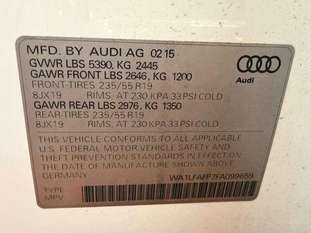 2015 Audi Q5 2.0T quattro Premium Plus