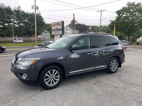 2014 Nissan Pathfinder for sale at Beachside Motors, Inc. in Ludlow MA