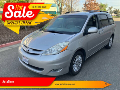 2010 Toyota Sienna for sale at AutoTime in Sacramento CA