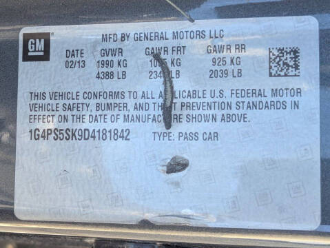 2013 Buick Verano Leather Group