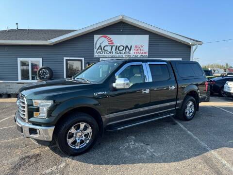 2015 Ford F-150 for sale at Action Motor Sales in Gaylord MI