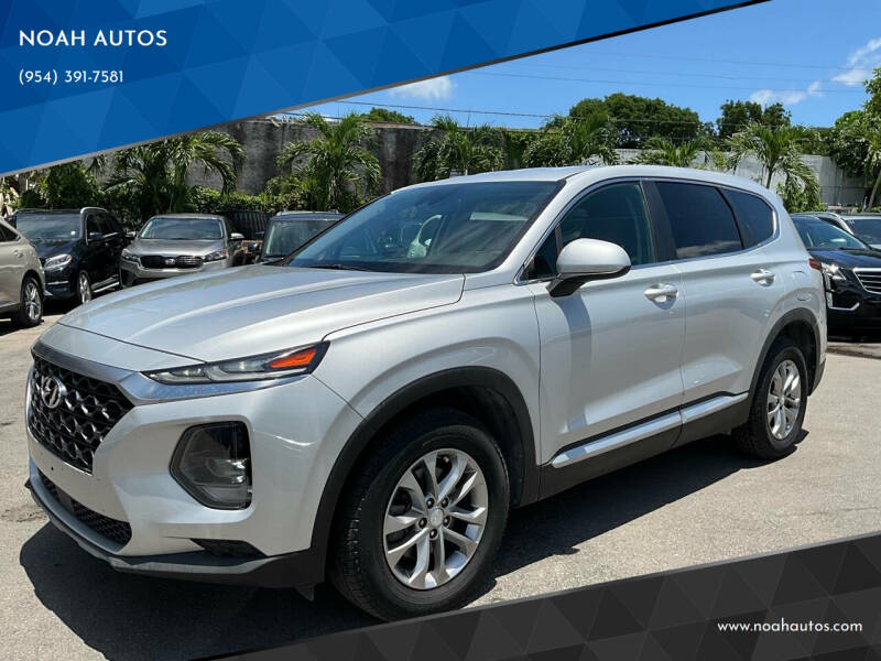 2019 Hyundai Santa Fe for sale at Noah Auto Finance in Hollywood FL