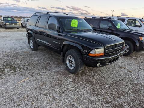 1998 Dodge Durango for sale at Halstead Motors LLC in Halstead KS