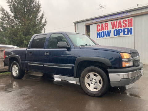 2005 Chevrolet Silverado 1500 for sale at M AND S CAR SALES LLC in Independence OR