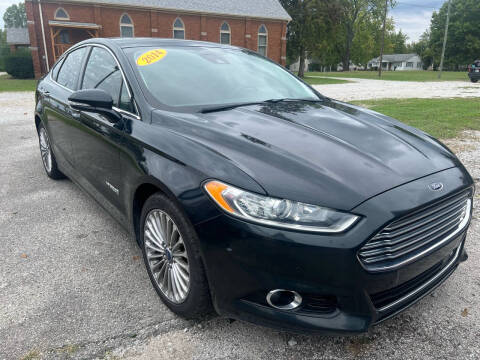 2014 Ford Fusion Hybrid for sale at JC Auto Sales,LLC in Brazil IN