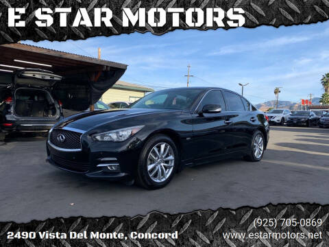 2016 Infiniti Q50 for sale at E STAR MOTORS in Concord CA