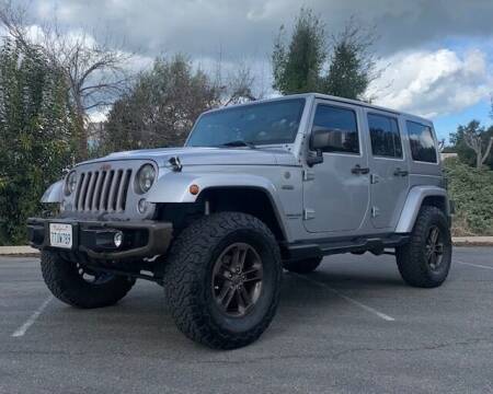 2016 Jeep Wrangler Unlimited for sale at Mrs. B's Auto Wholesale / Cash For Cars in Livermore CA