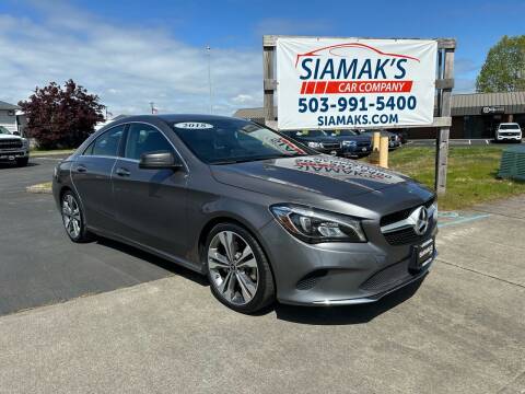 2018 Mercedes-Benz CLA for sale at Siamak's Car Company llc in Woodburn OR