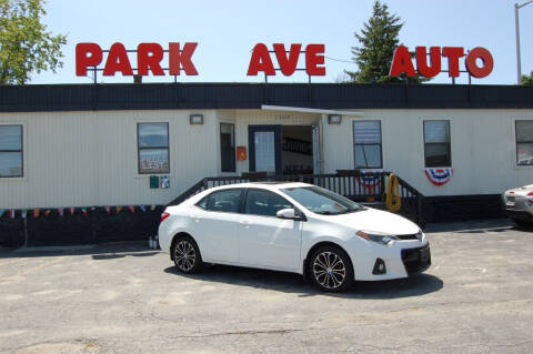 2014 Toyota Corolla for sale at Park Ave Auto Inc. in Worcester MA