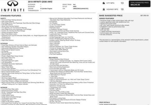 2018 Infiniti QX80