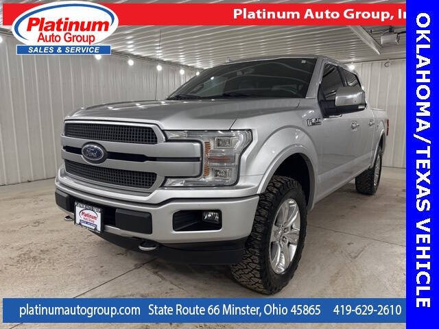 2019 Ford F-150 for sale at Platinum Auto Group Inc. in Minster OH