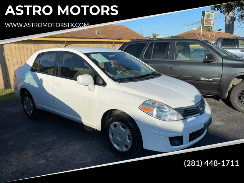 2009 Nissan Versa for sale at ASTRO MOTORS in Houston TX