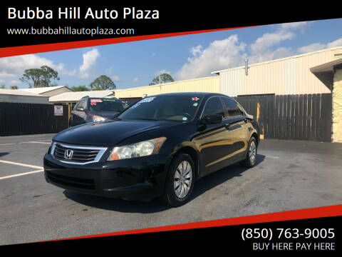 2010 Honda Accord for sale at Bubba Hill Auto Plaza in Panama City FL