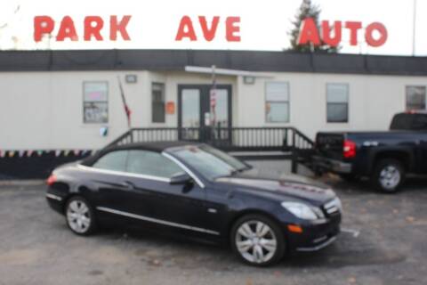 2012 Mercedes-Benz E-Class for sale at Park Ave Auto Inc. in Worcester MA