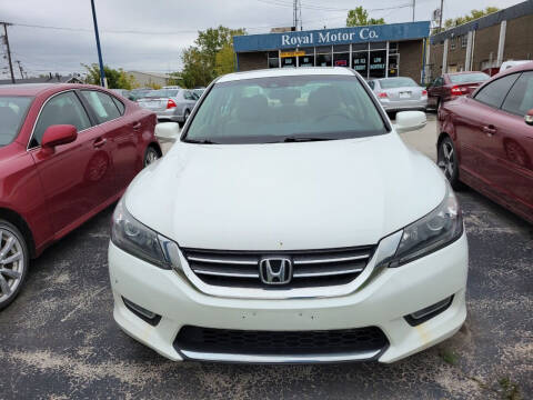 2013 Honda Accord for sale at Royal Motors - 33 S. Byrne Rd Lot in Toledo OH