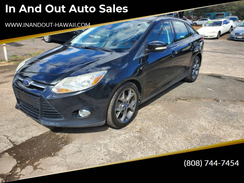 2013 Ford Focus for sale at In and Out Auto Sales in Aiea HI