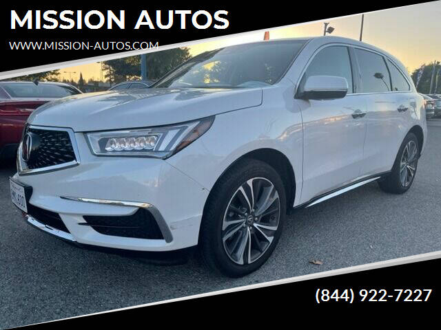 2020 Acura MDX for sale at MISSION AUTOS in Hayward CA