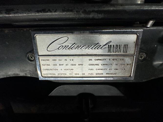 1971 Lincoln Continental