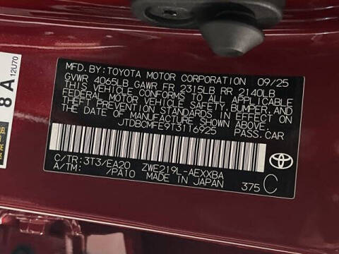 2026 Toyota Corolla Hybrid