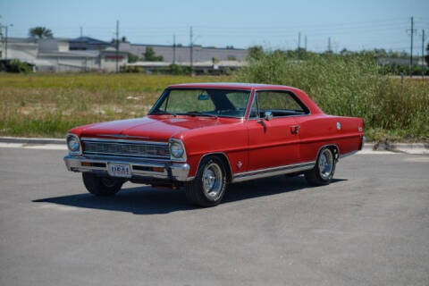 1966 Chevrolet Nova for sale at Classic Car Deals in Cadillac MI