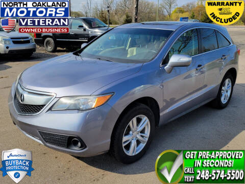 2015 Acura RDX for sale at North Oakland Motors in Waterford MI