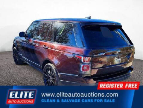 2019 Land Rover Range Rover HSE