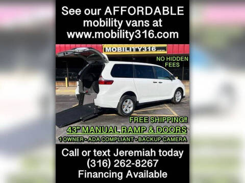 2020 Toyota Sienna for sale at Affordable Mobility Solutions, LLC - Mobility/Wheelchair Accessible Inventory-Wichita in Wichita KS