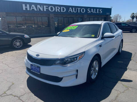 2016 Kia Optima for sale at Hanford Auto Sales in Hanford CA