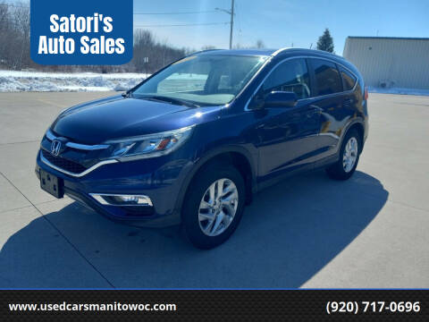 2016 Honda CR-V for sale at Satori's Auto Sales in Manitowoc WI